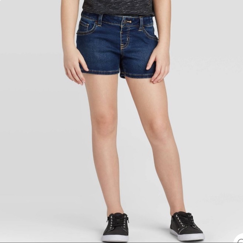 Cat & Jack Girls Denim Stretch shorts